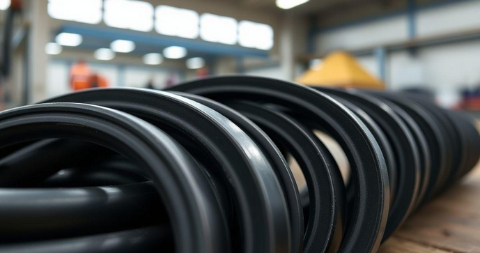 Juntas de Vedação de Borracha para Eficiência e Durabilidade