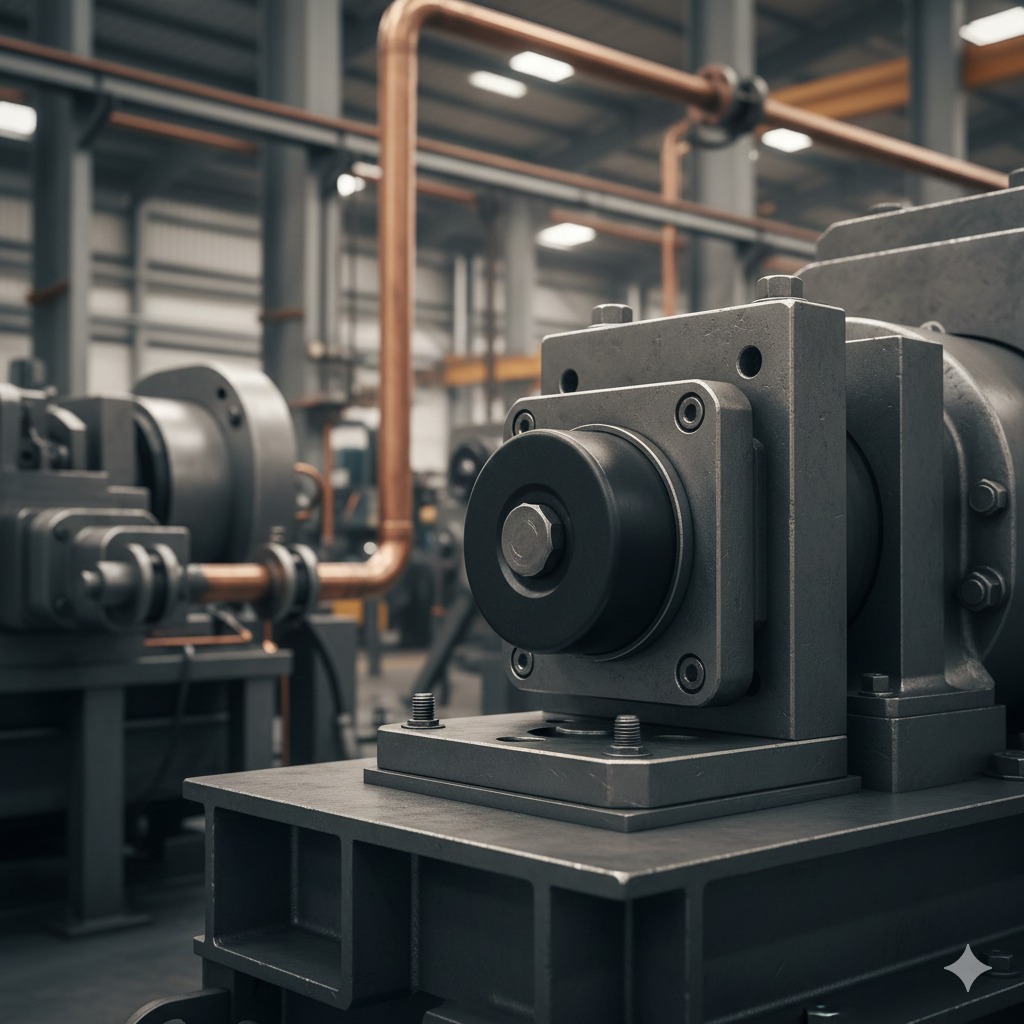 coxim de borracha para máquinas