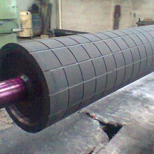 Revestimento de cilindros em silicone
